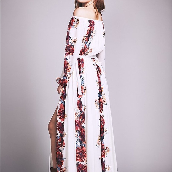 FREE PEOPLE Bardot Maxi Dress - Picture 3 of 9